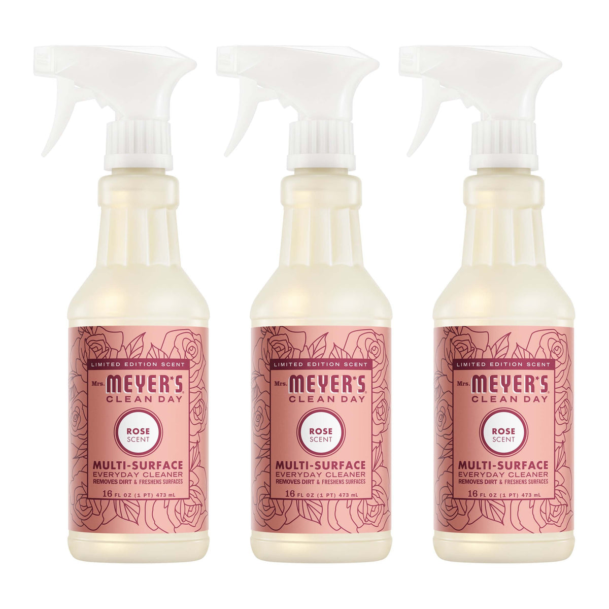 Versatile Rose Multi-Surface Everyday Cleaner 3-count Bundle
