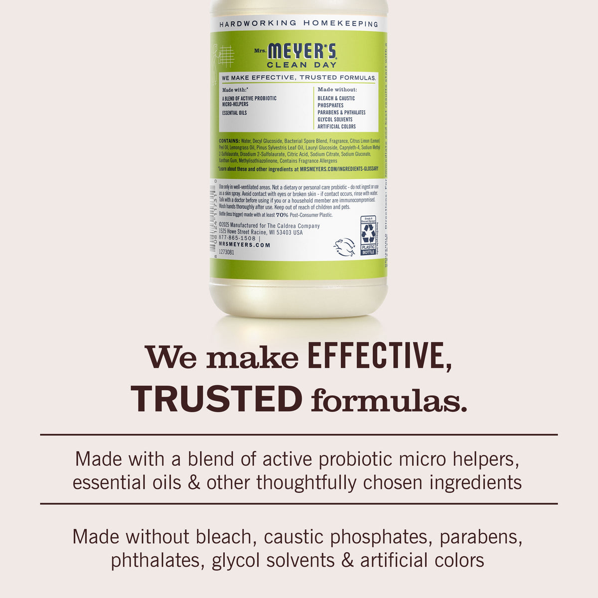 Refreshing Lemon Verbena Probiotic Daily Shower Spray