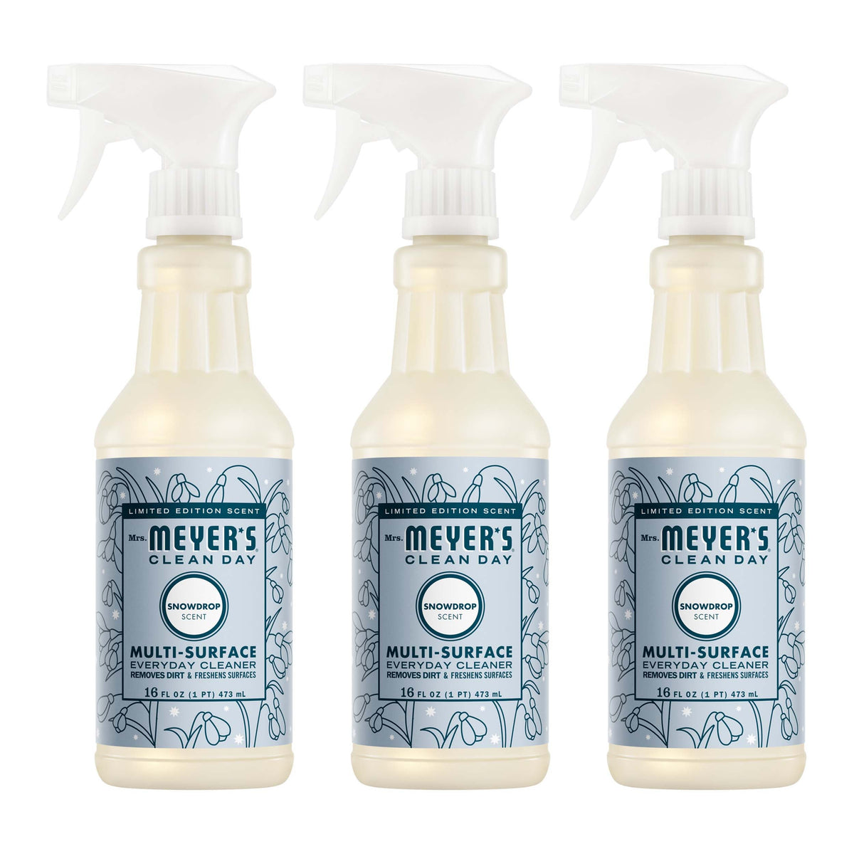 Versatile Snowdrop Multi-Surface Everyday Cleaner 3-count Bundle
