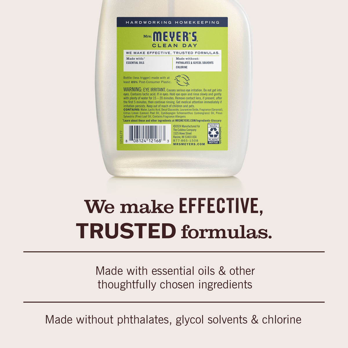 Powerful Lemon Verbena Tub & Tile