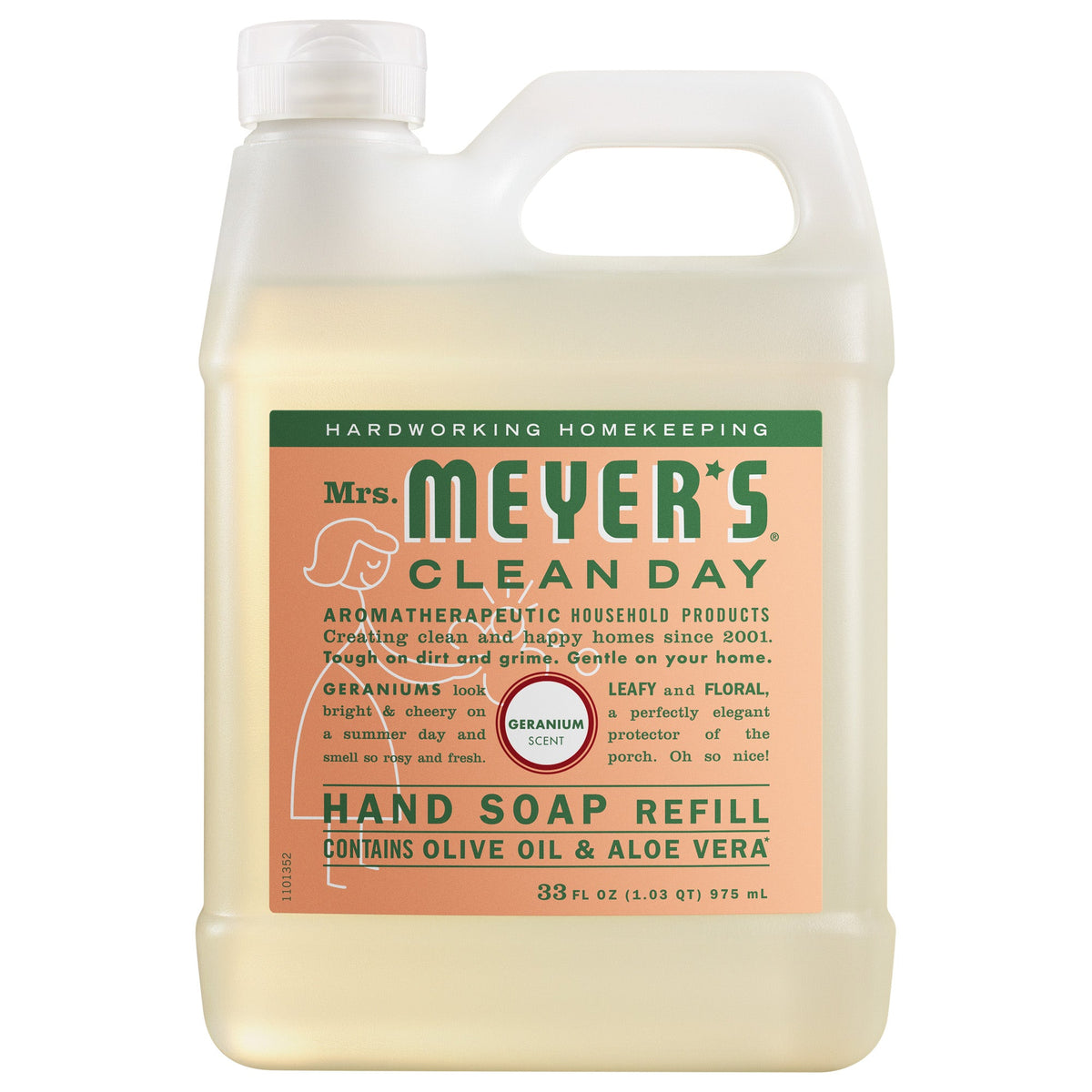 Gentle Geranium Liquid Hand Soap Refill