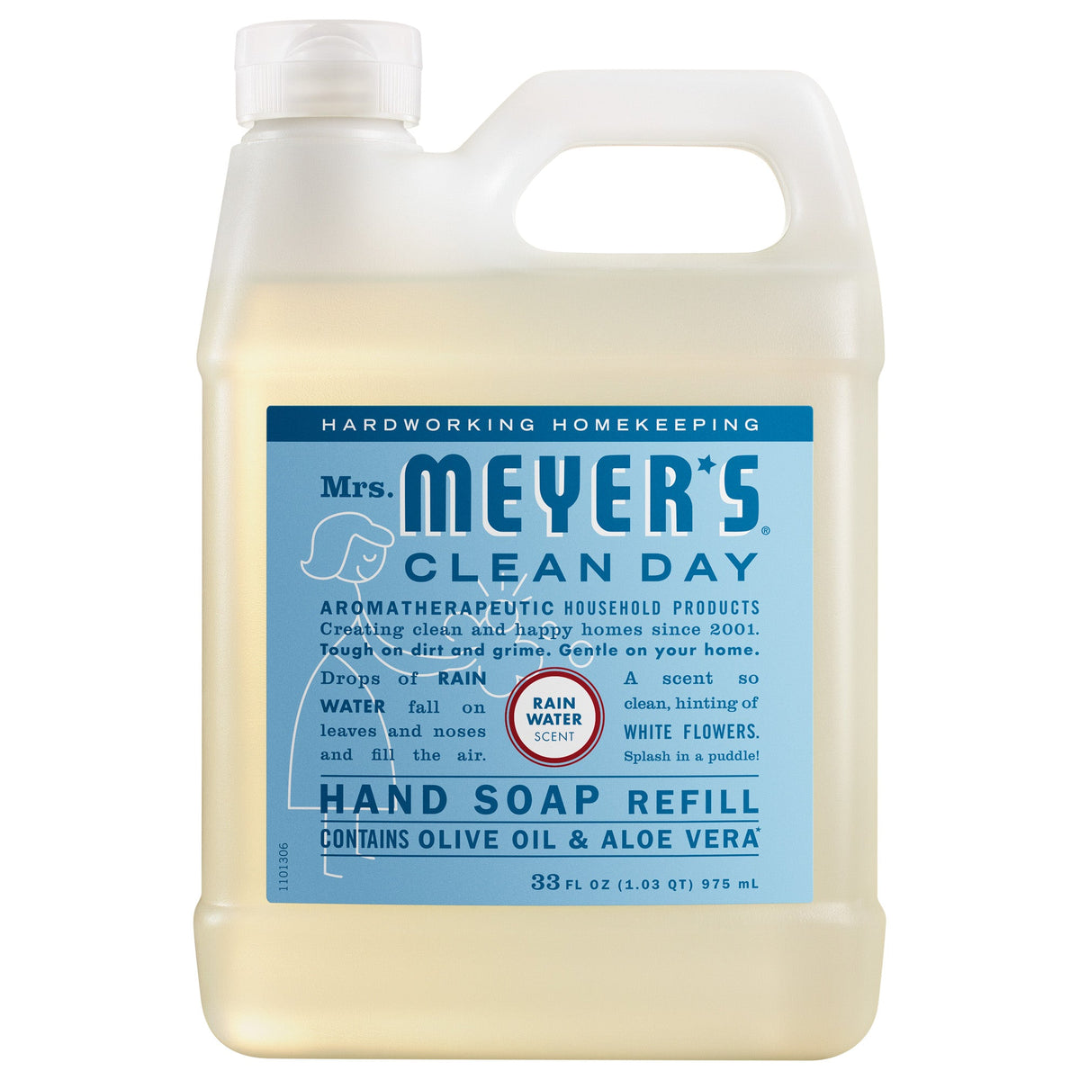 Gentle Rain Water Liquid Hand Soap Refill