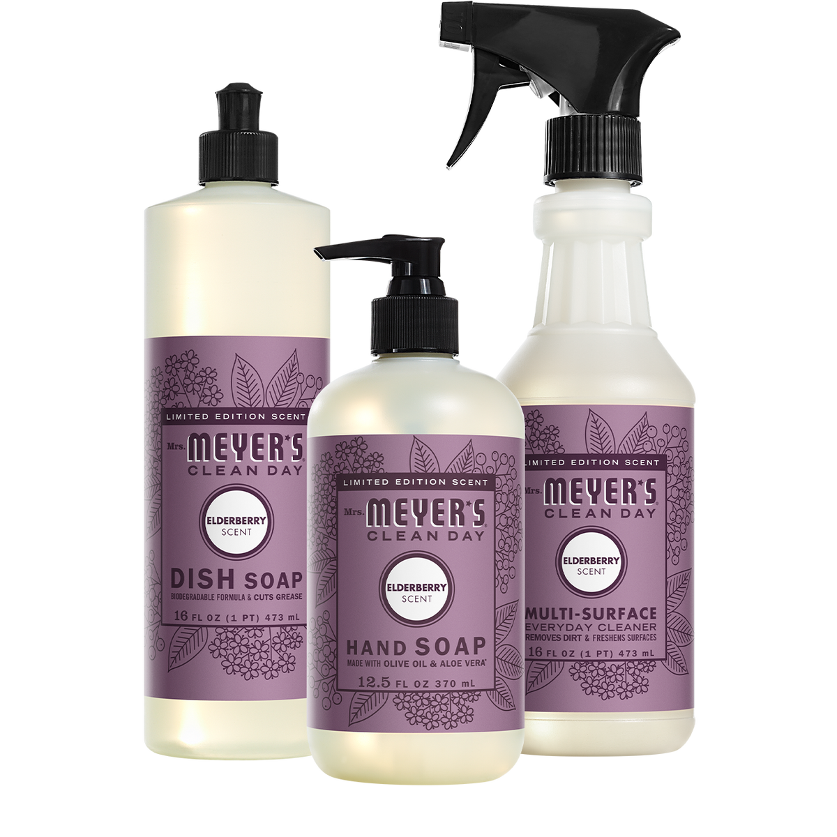 Essential Elderberry Kitchen Basics Set