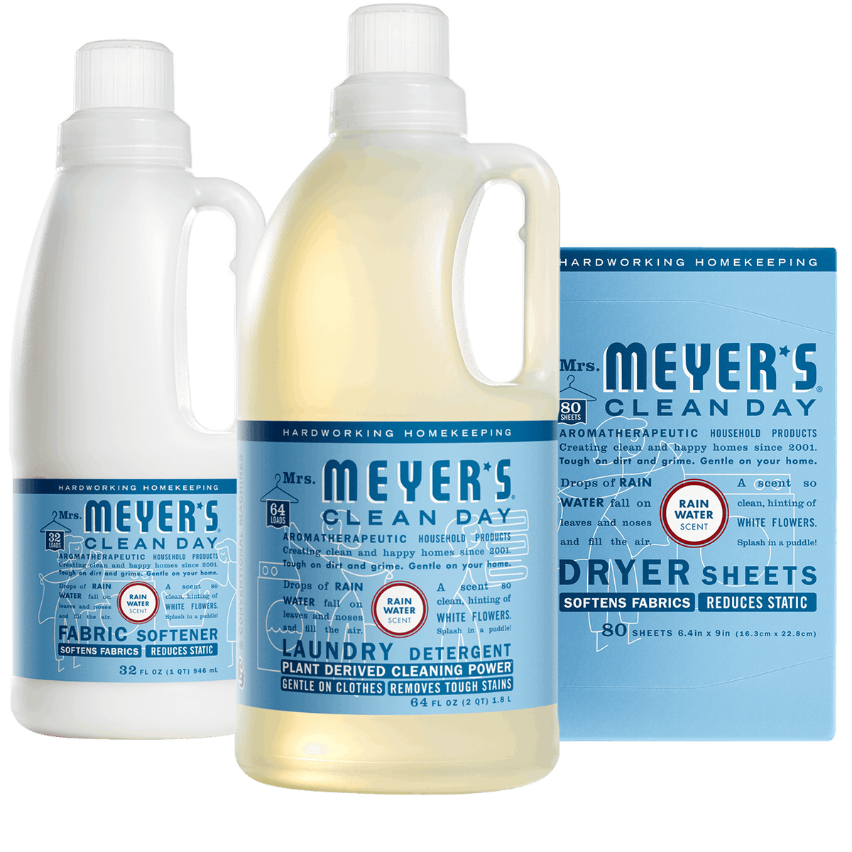 Curated Rain Water Laundry Set