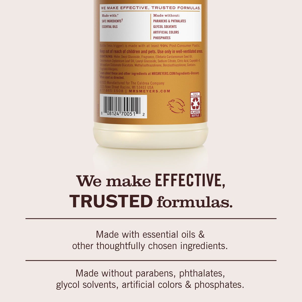 Versatile Apple Cider Multi-Surface Everyday Cleaner