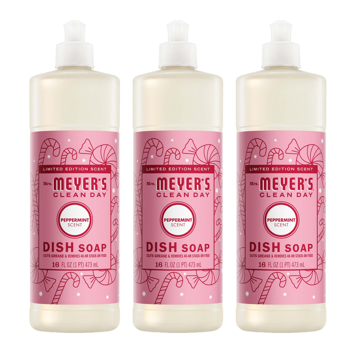Effective Peppermint Dish Soap 3-count Bundle