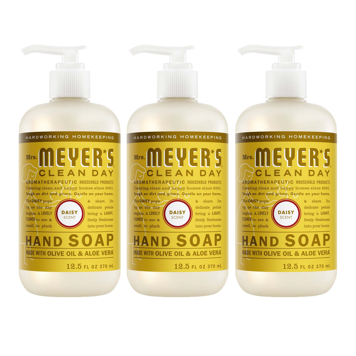 Gentle Daisy Liquid Hand Soap 3-count Bundle