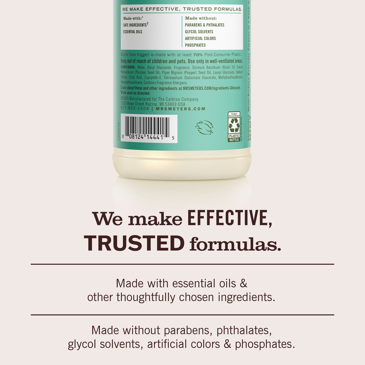 Versatile Basil Multi-Surface Everyday Cleaner
