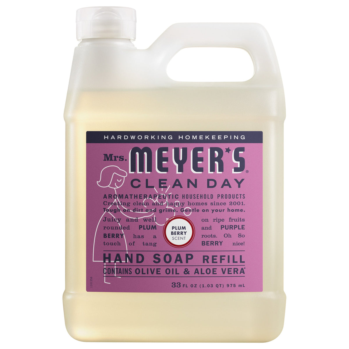 Gentle Plum Berry Liquid Hand Soap & Refill Set
