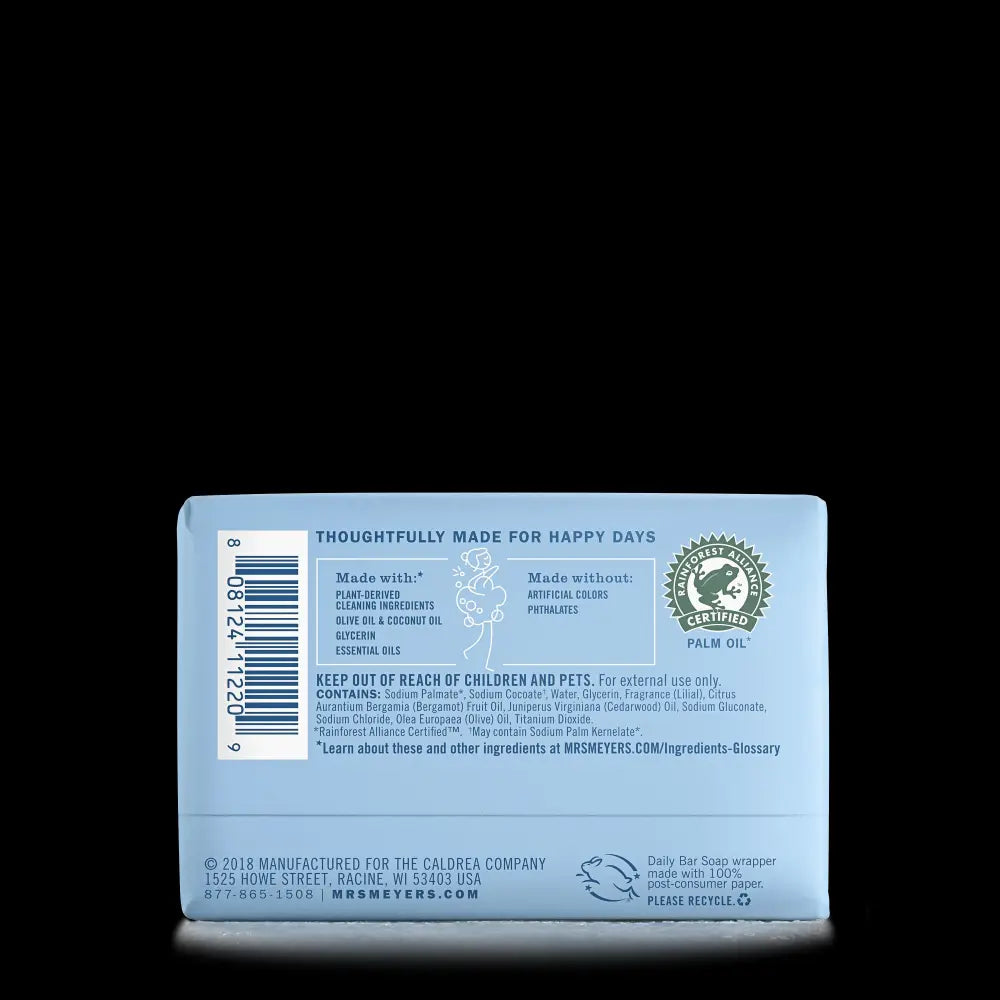 Gentle Rain Water Daily Bar Soap