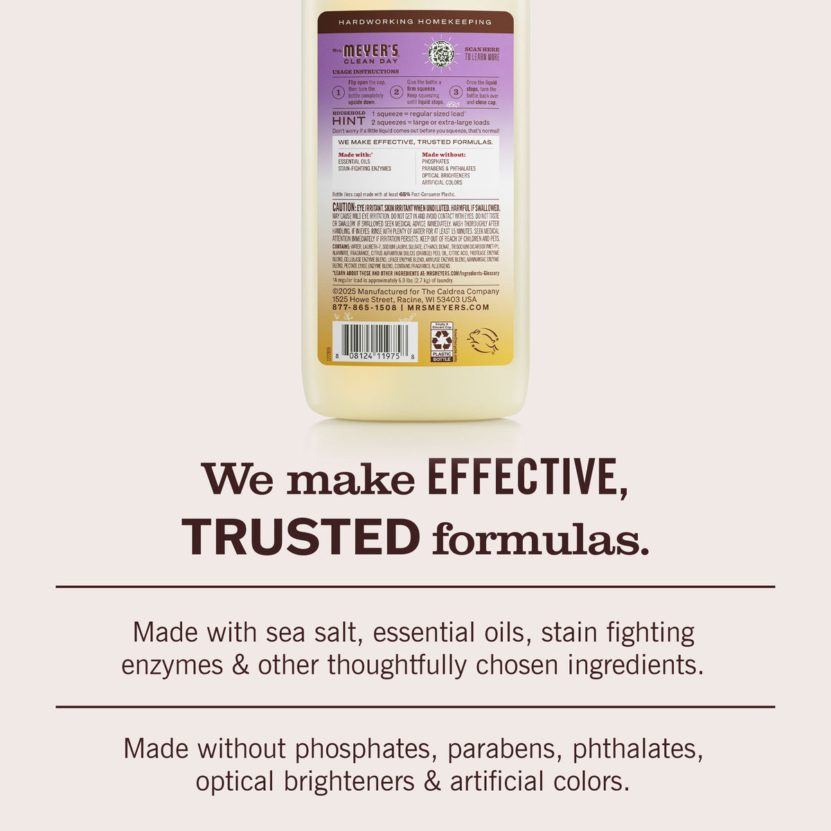 Effective Compassion Flower Ultra Concentrated Laundry Detergent