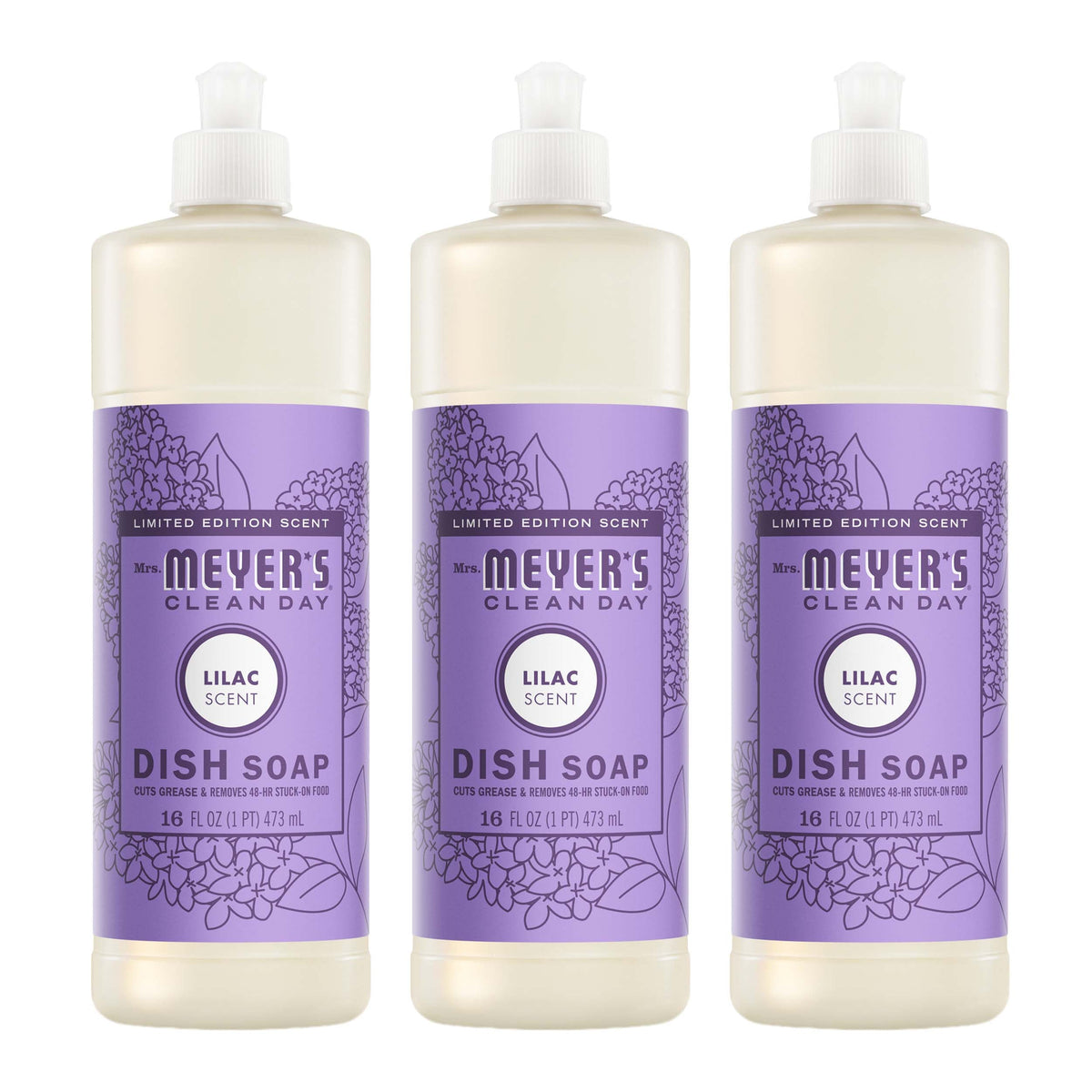 Effective Lilac Dish Soap 3-count Bundle
