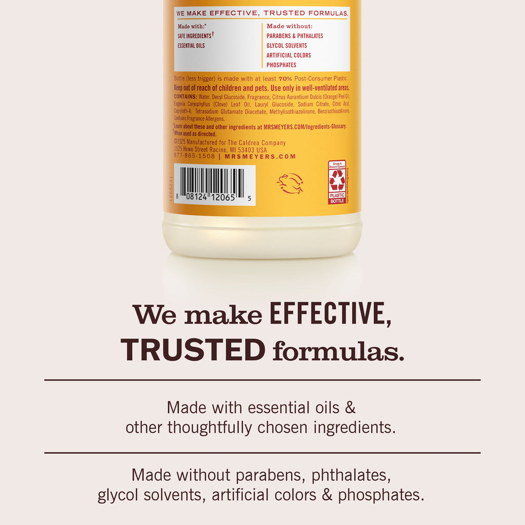 Versatile Clementine Multi-Surface Everyday Cleaner