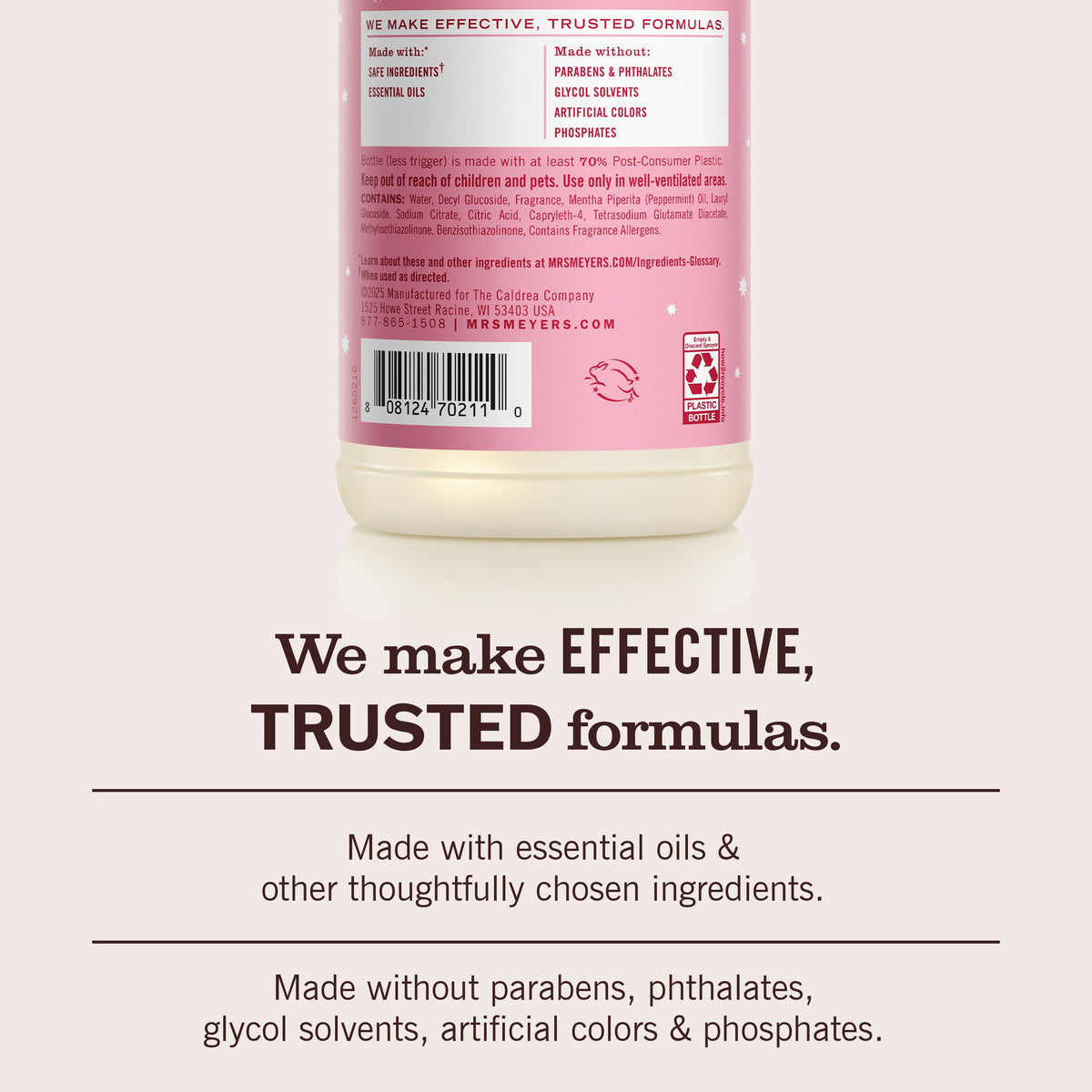 Versatile Peppermint Multi-Surface Everyday Cleaner