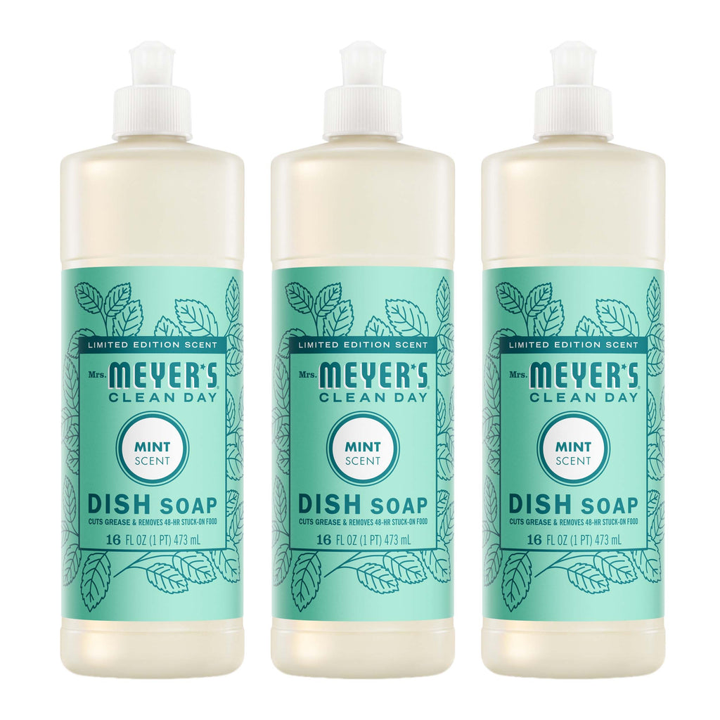 Effective Mint Dish Soap 3-count Bundle
