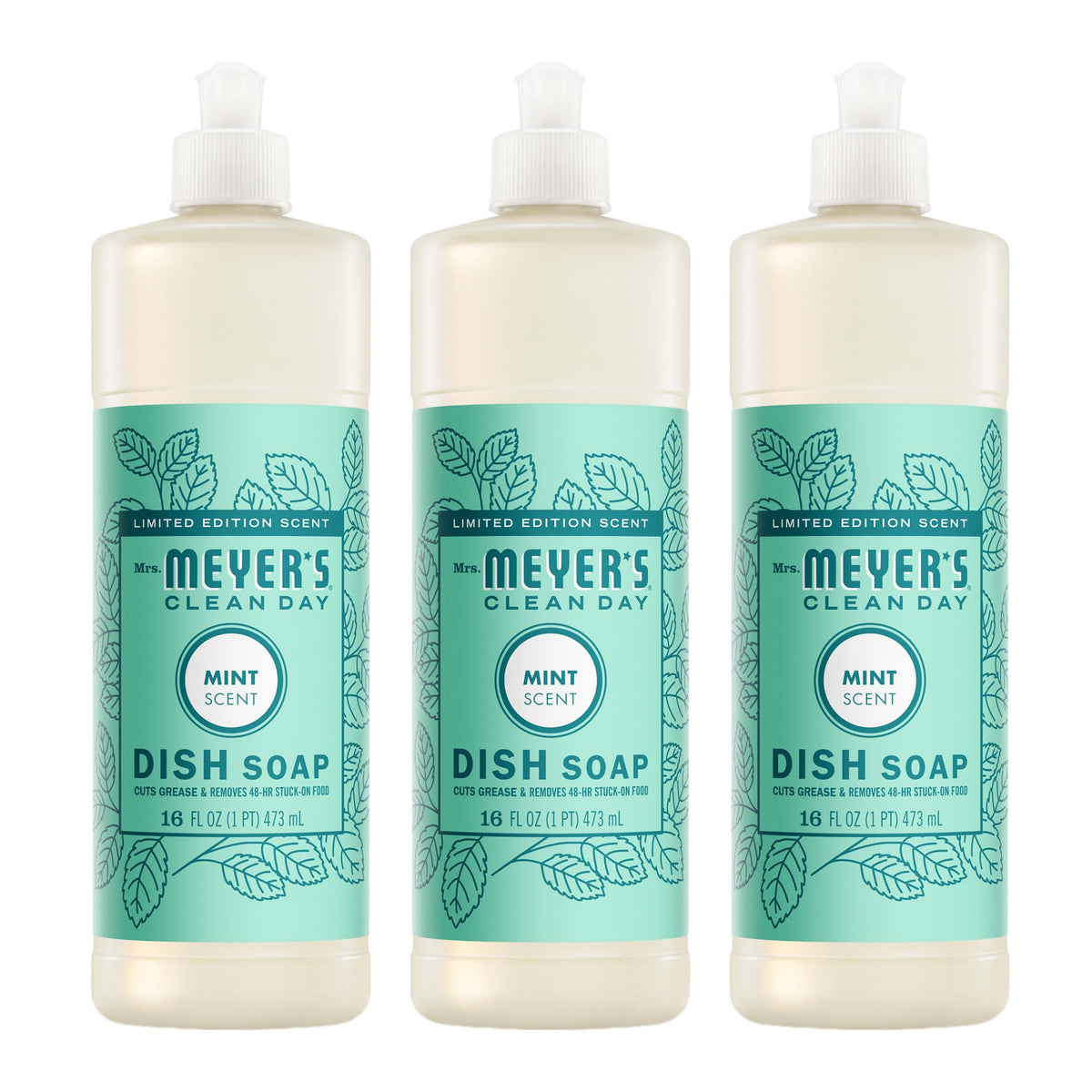 Effective Mint Dish Soap 3-count Bundle