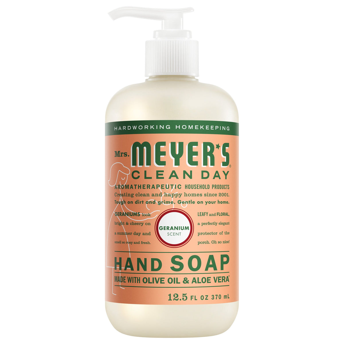 Gentle Geranium Liquid Hand Soap & Refill Set