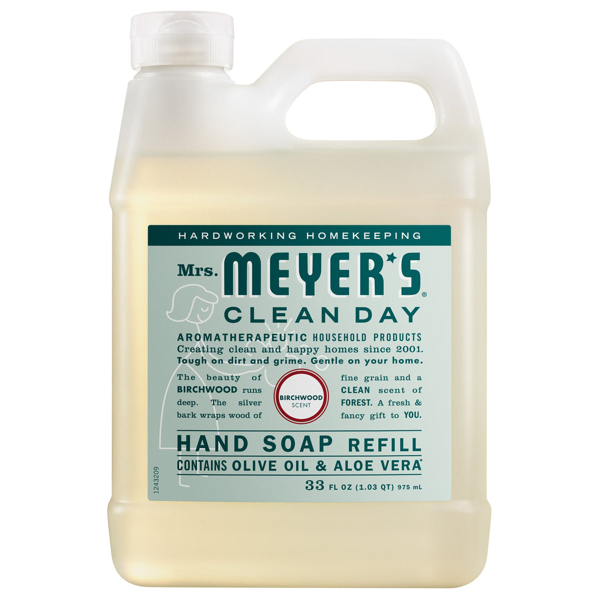 Gentle Birchwood Liquid Hand Soap & Refill Set