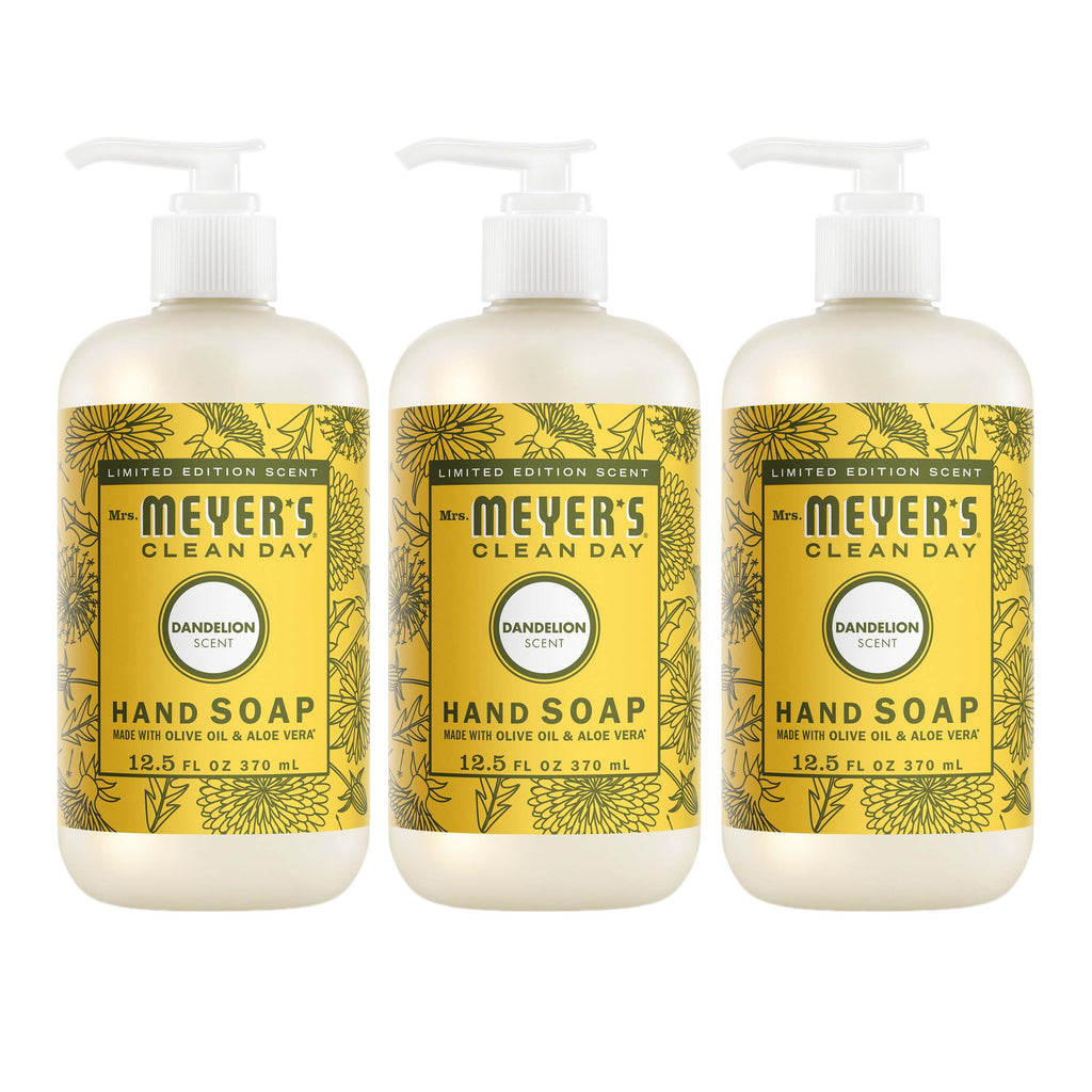 Gentle Dandelion Liquid Hand Soap 3-count Bundle