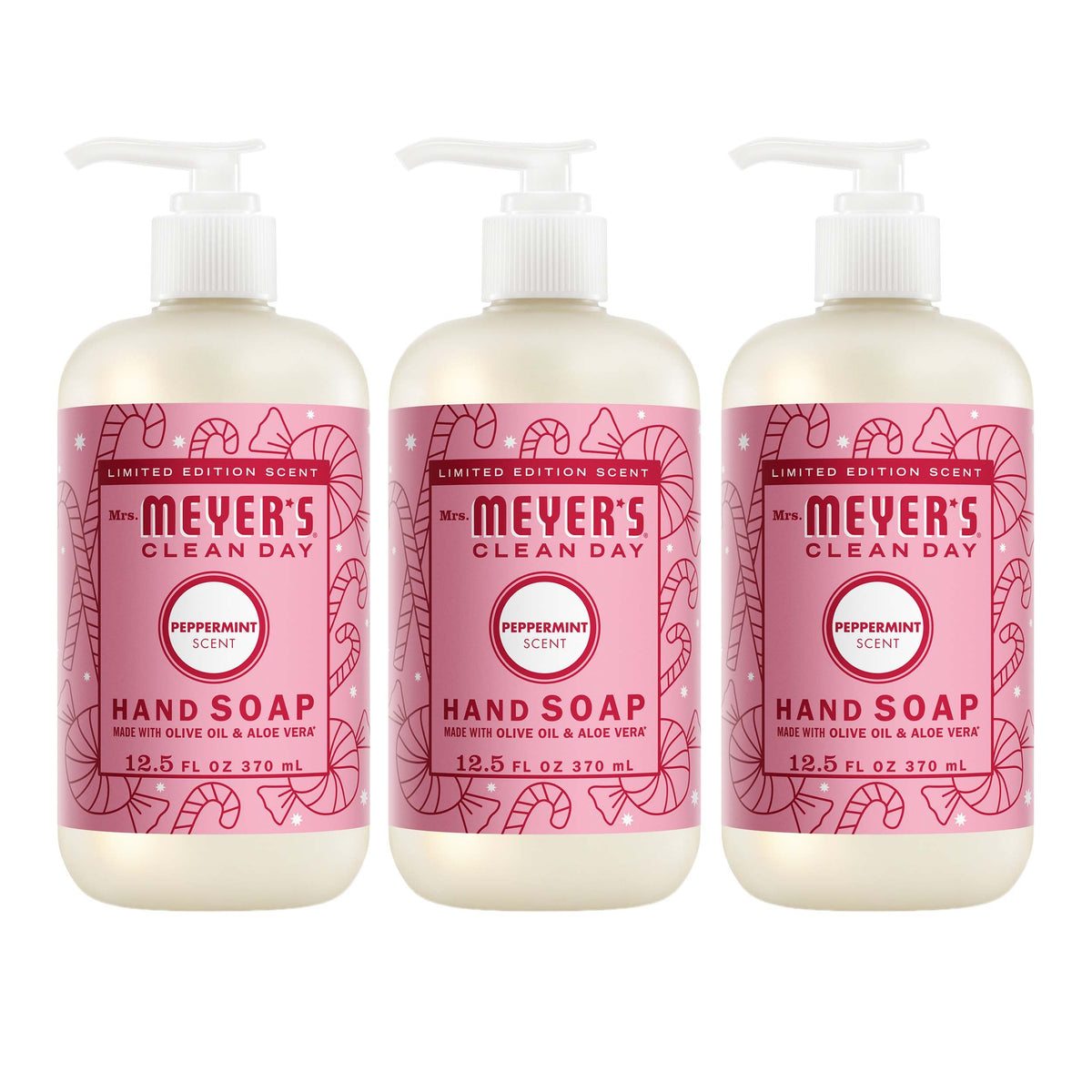 Gentle Peppermint Liquid Hand Soap 3-count Bundle