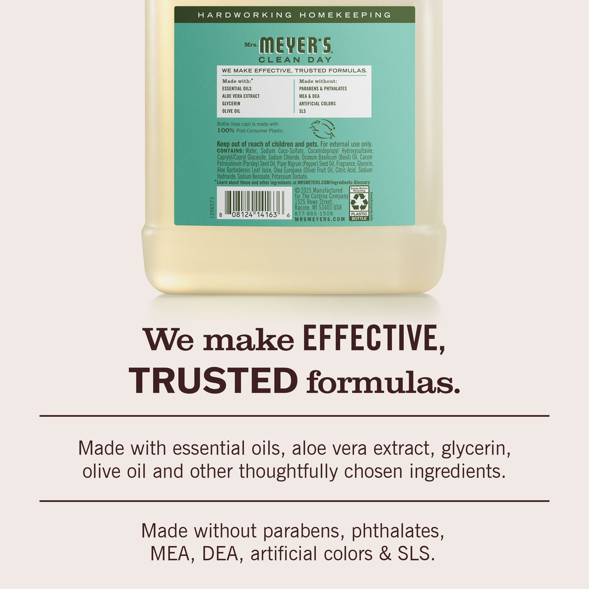 Gentle Basil Liquid Hand Soap Refill
