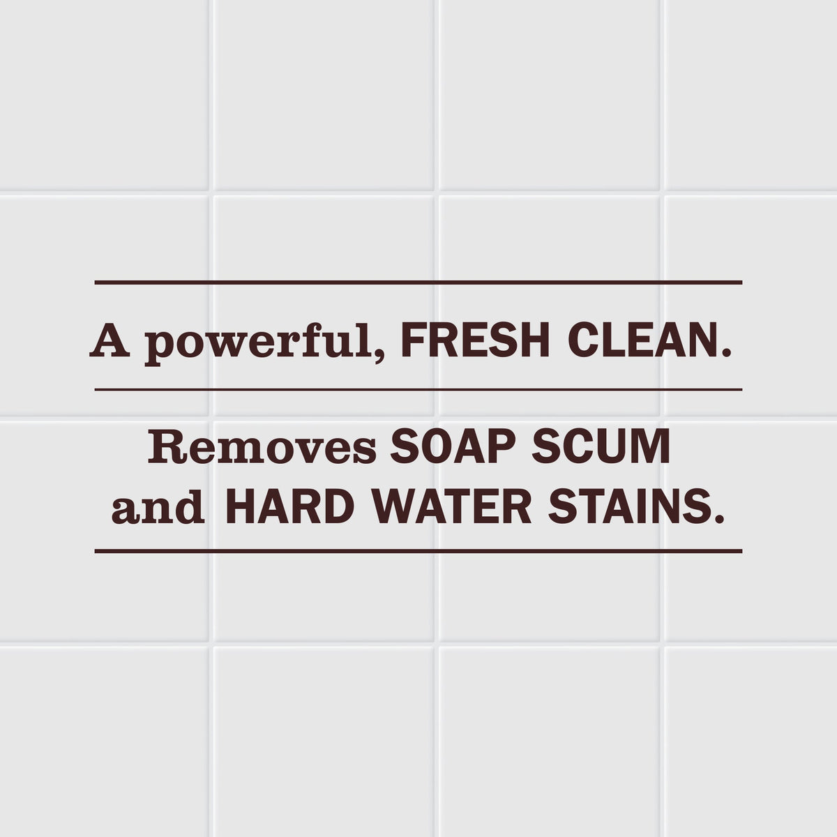 Powerful Lemon Verbena Tub & Tile