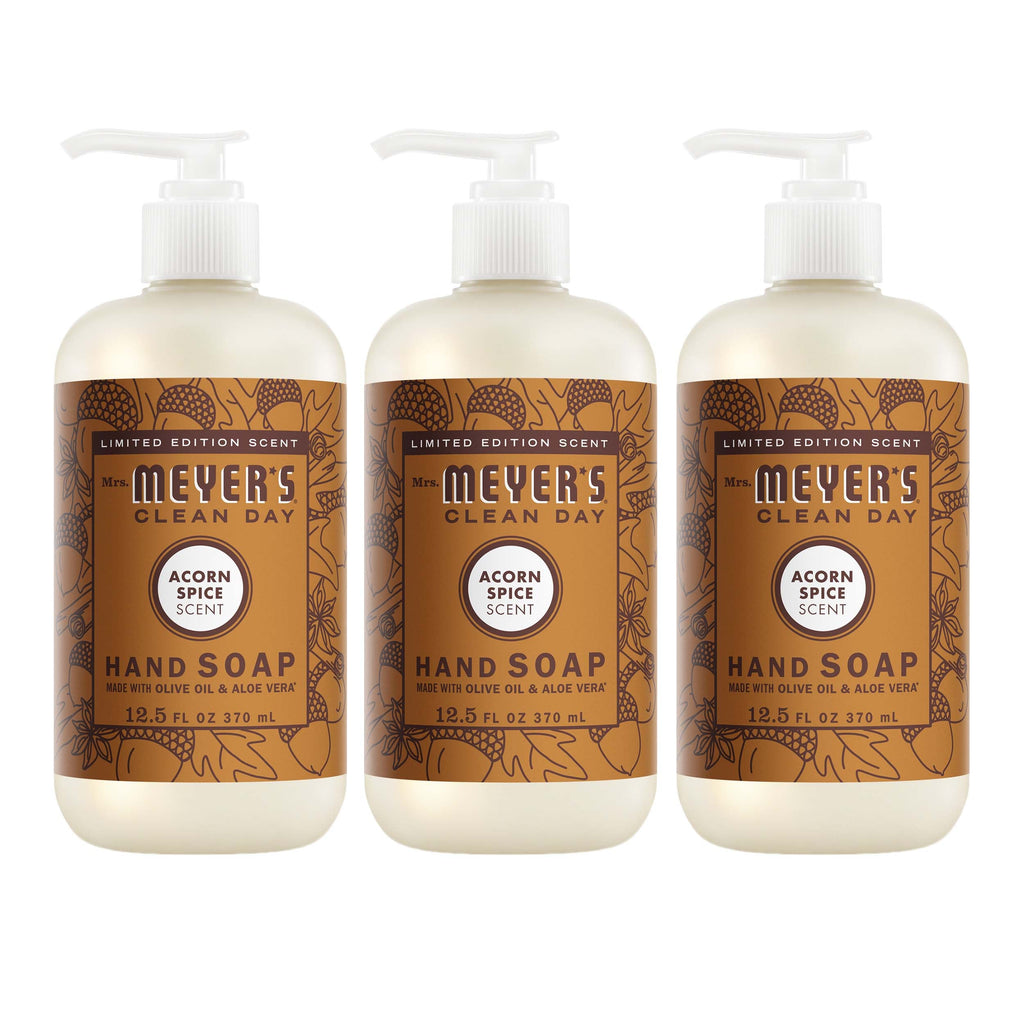 Gentle Acorn Spice Liquid Hand Soap 3-count Bundle