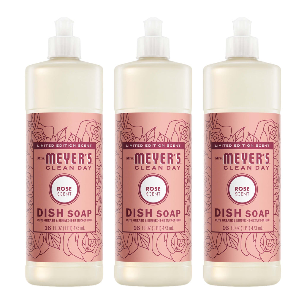 Effective Rose Dish Soap 3-count Bundle